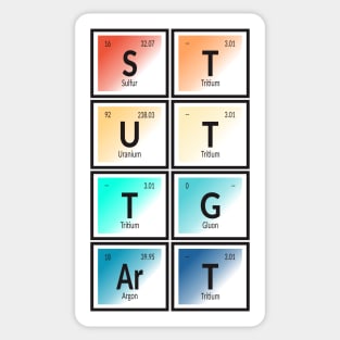 Stuttgart City Sticker